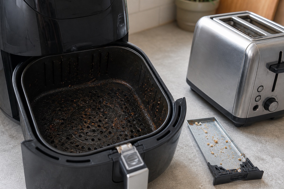 Air Fryers, Toasters and Blenders: The Parts Nobody Cleans